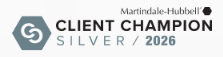 Martindale-Hubbell Client Champion - Silver 2026